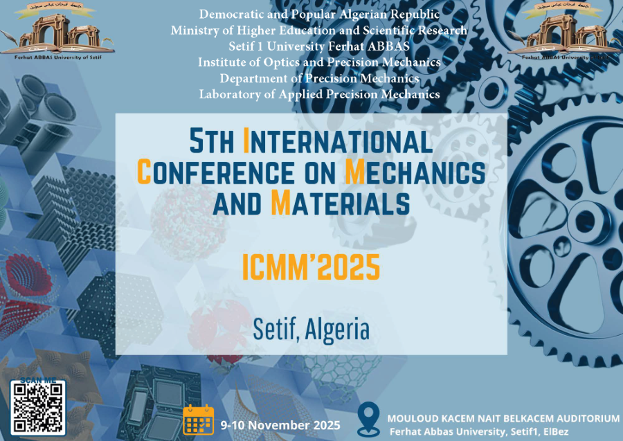The Fifth International Conference on Mechanics and Materials-2025